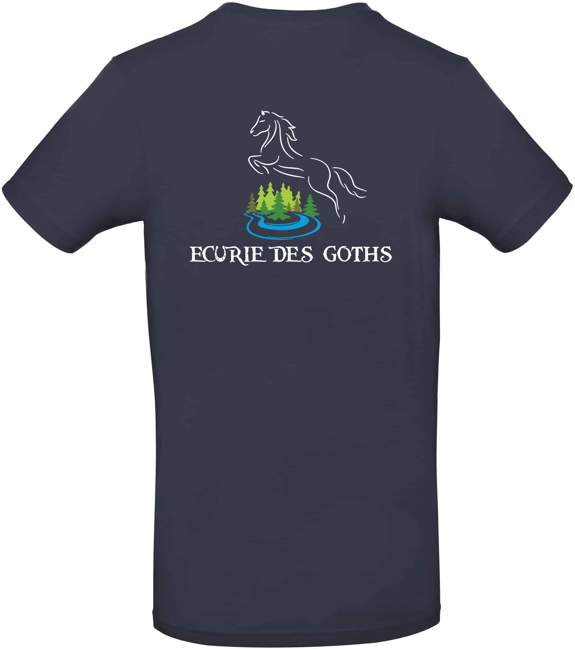 Image Teeshirt bleu marine 464