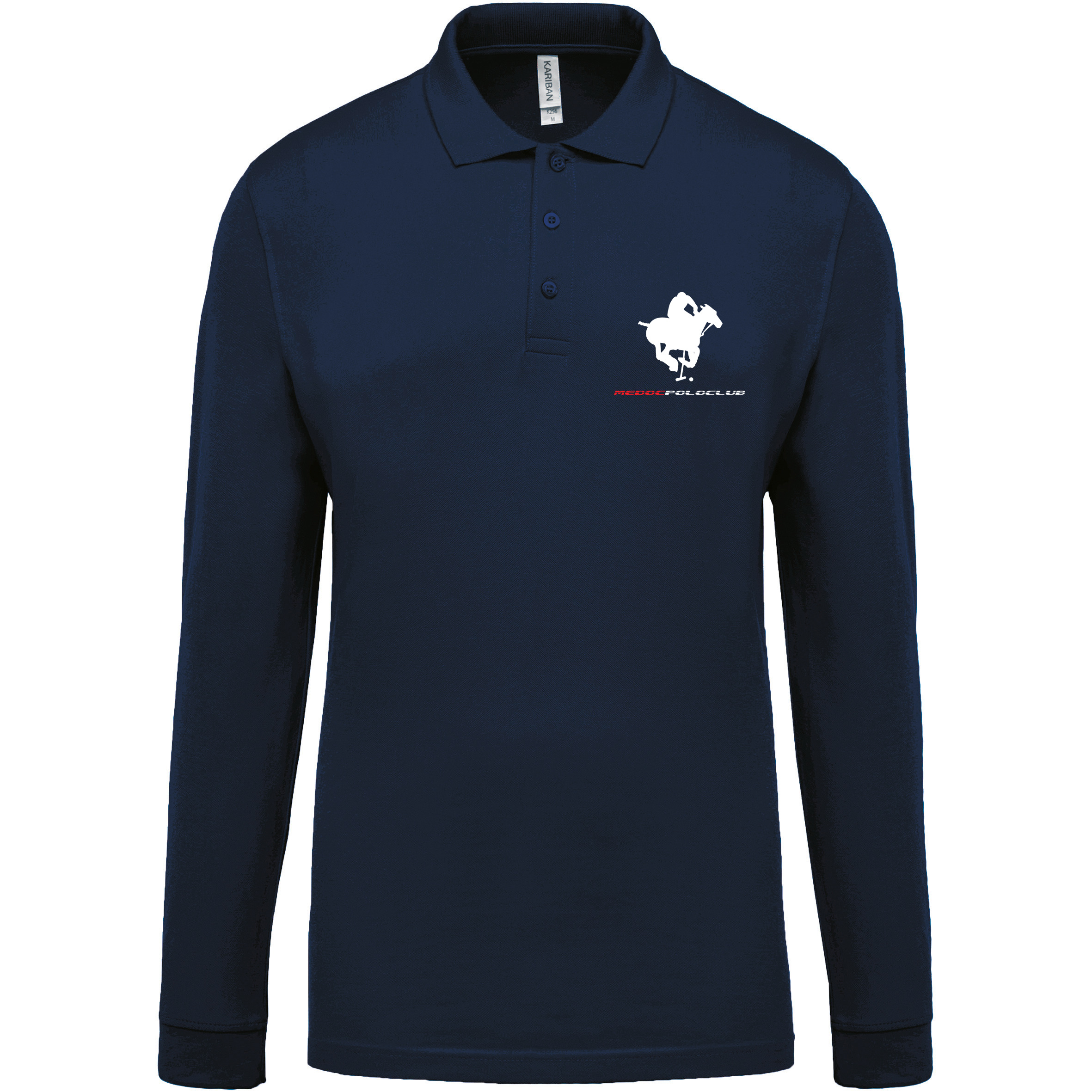 Image Polo manches longues Medoc polo club 4110