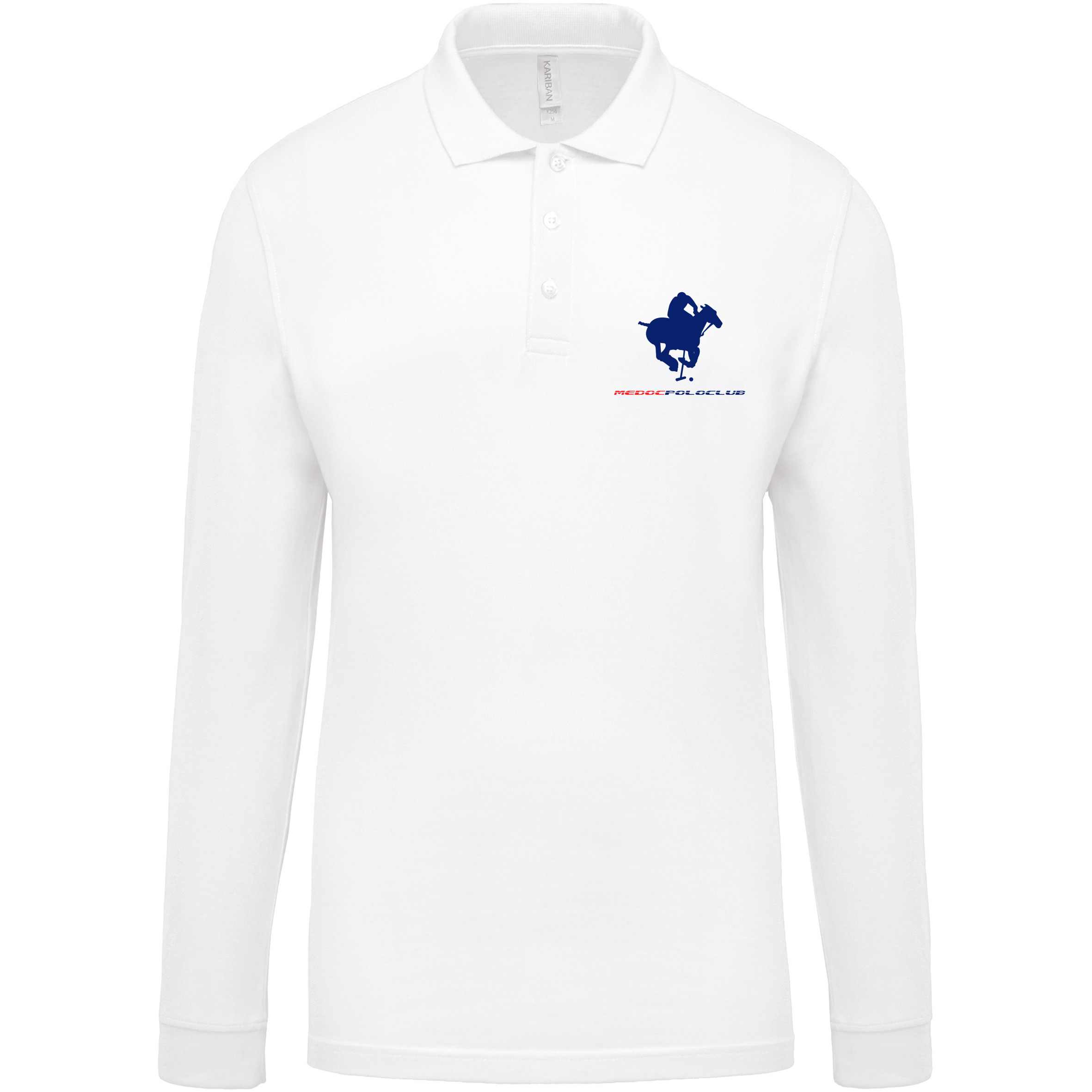 Image Polo manches longues Medoc polo club 4124