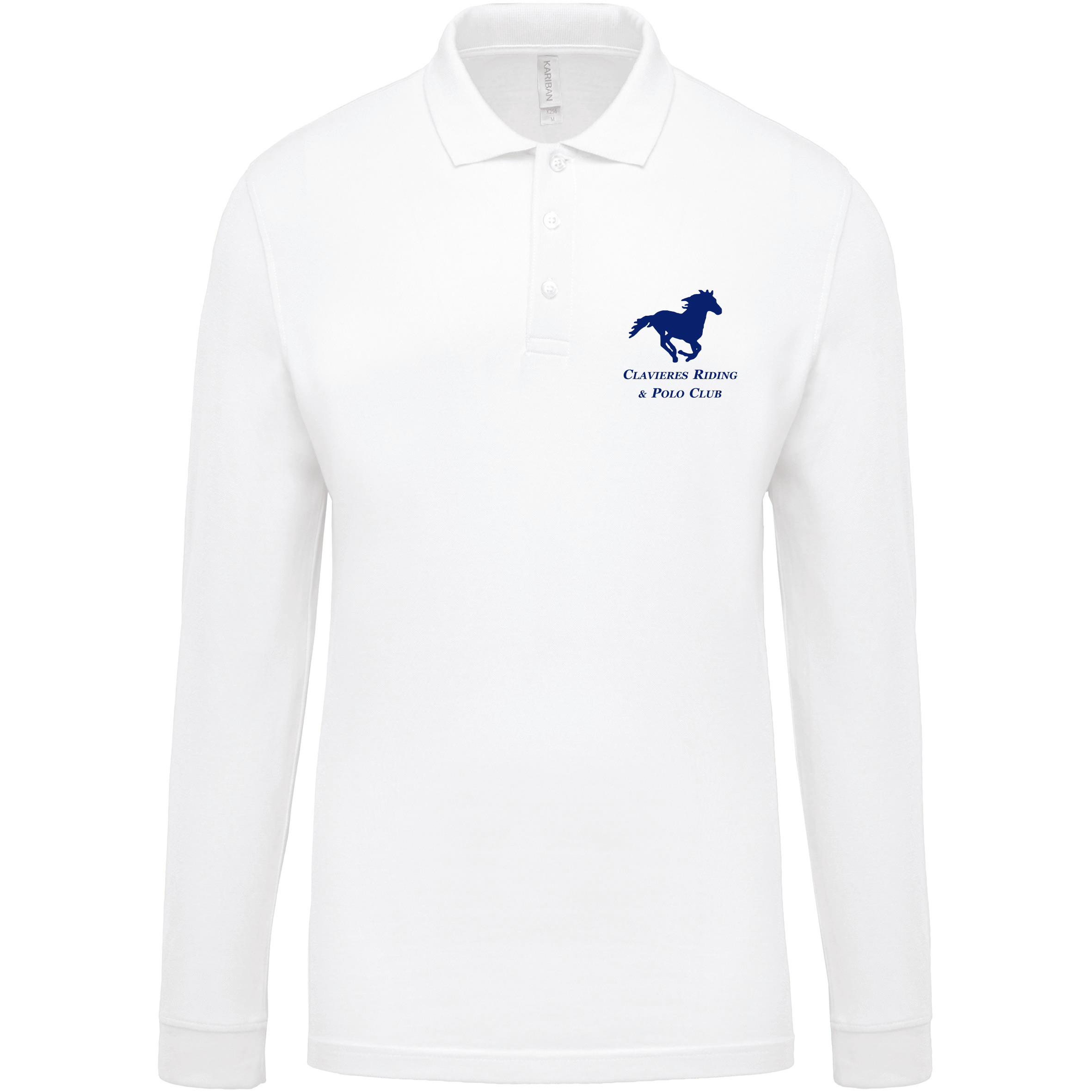 Image Polo manches longues Clavieres Riding & Polo Club 4270